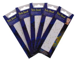 720 X BODY JEWELS/ASSTD DESIGNS/SELF ADHESIVE (120/720)