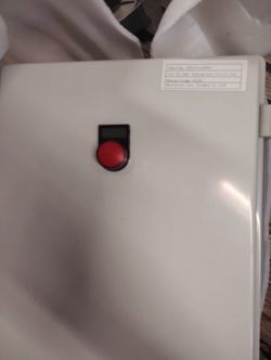 HEATING WIRE ELECTRIC BOX - JBK5-500 TRANSFORMER FITTED + ALL BOTTONS - C&D201811007 -NEW ALL CABLES