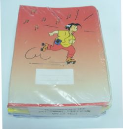 900 X 18X13.5 MUSIC NOTEBOOK A5 ASST CLRS (300)*NBC*