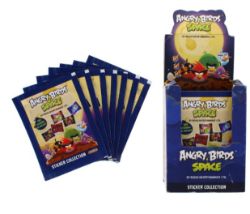 94 X 50PK ANGRY BIRDS SPACE STICKERS DISPLAY BOX (36)(69)(94)