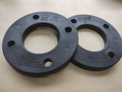 B.R PP-ST - PVC FLANGE BACKING PLATE - EN 1092 PN 10/16 - 75∅- JOBLOT OF 2 - NEW