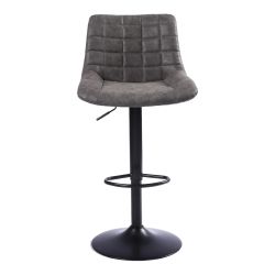 PAIR OF BAR STOOLS BRAND NEW DARK GREY