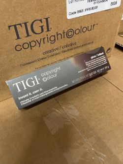 4968 X MIX OF SHADES OF TIGI HAIR DYE 60ML, NO EXPIRY - GREAT FOR RESALE