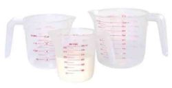 KITCHENCRAFT SET OF 3 JUGS PER SET, 32 SETS IN TOTAL RRP £12.99 EACH