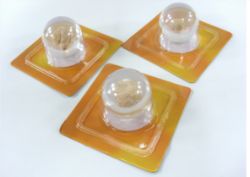 135 X MARBLE BALL DECORATION FOSIL (0/45) *NBC*