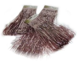 360 X DECORATIVE TINSEL VINTAGE PINK 50 X 40CM(72)