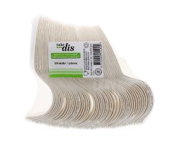 260 X CURLY SPOON PULP WHITE 50PK (0/26)