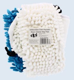 80 X 5 X MICROFIBRE CLOTH WASHABLE STEAM CLEANER PADS (80) RY-