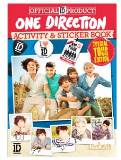 200 X ONE DIRECTION - ACTIVITY & STICKER BOOK (20)