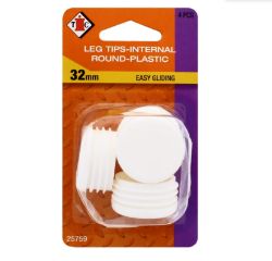 120 X CHAIR TIP INTERNAL TIC-32MM (6/54)