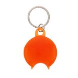 500 X COIN HOLDER ORANGE KEYCHAIN (500)