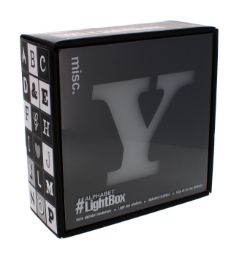 36 X ALPHABET LIGHT UP BOX Y (4/12)