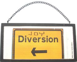 192 X HANGING WOODEN PLAQUE-JOY TXT (6/48)
