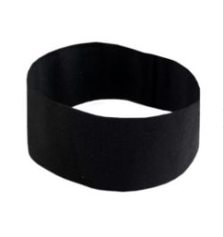 144 X BLACK HAIR BAND (12/708)