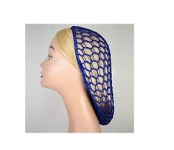 120 X THICK HAIR NET BLUE (12/300)