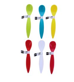 36 X ZAK EGG SPOON 12.5 CM ASST (12/36)