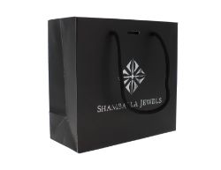 144 X GIFT BAG BLACK (SMALL) (12/144)