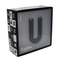 36 X ALPHABET LIGHT UP BOX U (4/12)