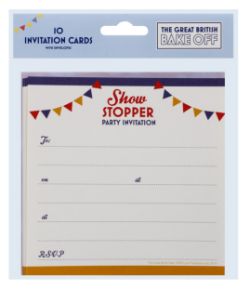 60 X SHOW STOPPERS INVITATION CARDS (6/60)