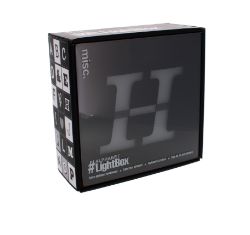 48 XALPHABET LIGHT UP BOX H (4/12) MIC027