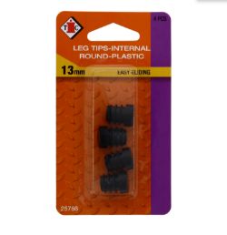 120 X CHAIR TIP INTERNAL TIC-13MM (6/108)