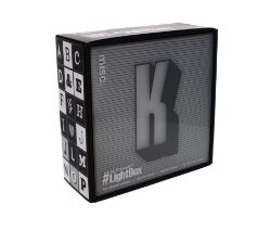 120 X ALPHABET LIGHT UP BOX K (4/12)