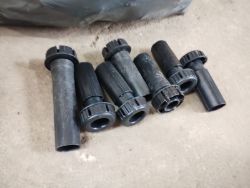 HUGE JOBLOT 250-500 APPROX - BLACK ADJUSTABLE KITCHEN UNIT FEET- NEW