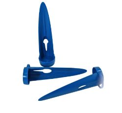 200 X SET OF 4 BEACH PINS BLUE (100)*NBC*