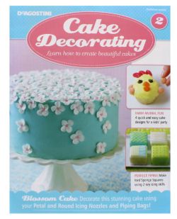 200 X DEAGOSTINI CAKE DECORATING MAGAZINES (190) *NBC*
