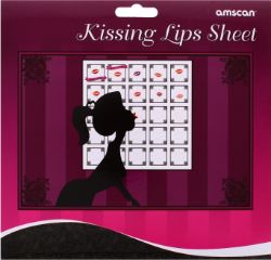 192 X KISSING LIPS SHEET (6/96)