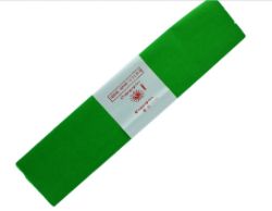 200 X CREPE PAPER LIME GREEN-50X250CM (100)