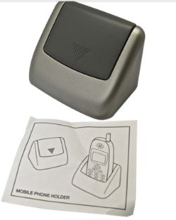 252 X PHONE HOLDER SLIVER PLASTIC(84)*NBC*