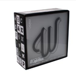 36 X ALPHABET LIGHT UP BOX W (4/12)