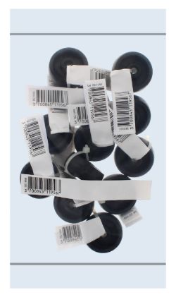 720 X WHEEL D32 18KG BLACK PP (12/360)