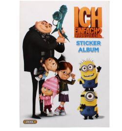 375 X DESPICABLE ME STICKER BOOK-PORT(125)