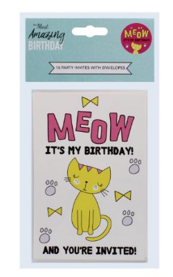 48 X 16PK BIRTHDAY INVITES (0/24)