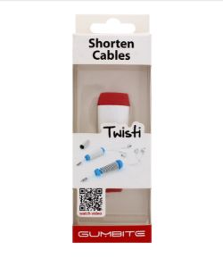 192 X SHORTEN CABLES RED TWISTI (12/192)