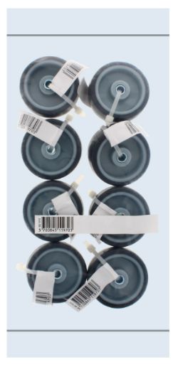 600 X WHEEL D50 40KG TPR & CORE PP (8/200)