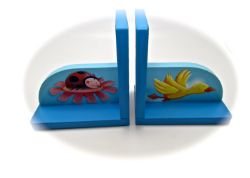 60 X WOODEN BOOK HOLDER (30)