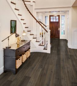 20 X BOXES (66.8M2) RENAISSANCE DARK OAK FULL PLANK GLUEDOWN LVT FLOORING - RRP £2,000