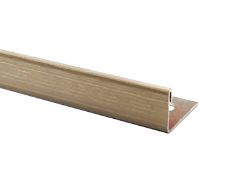 20 X NEW 12.5MM ANTIQUE BRONZE BRASS L SHAPE VINTAGE TILE TRIM 2.5M