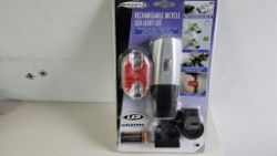 9 PC RECHARGEABLE BICYCLE LED LIGHT SET