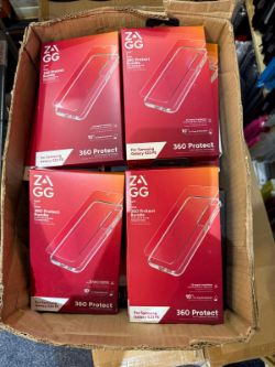 X50 PIECE LOT OF ZAGG 360 BUNDLE CASE FOR SAMSUNG GALAXY S23FE