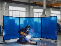 WELDING BOOTHS 3 TO 4 TIG WELDER AND CLARKS TOOL TROLLY ON WHEELS AND OUTDOOR STORAGE
