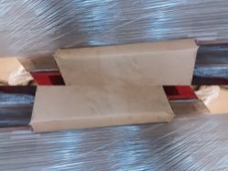 624 X FLAT PACKED CARDBOARD BOXES SIZE 45X33X6CM