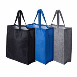 150 BRAND NEW LINEN TOTE BAGS 50 OF EACH COLOUR