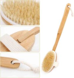 BAMBOO SHOWER BODY BRUSH BOX OF 50 RRP £7.99 EACH