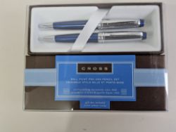 20X CROSS SET BALL POINT AND PENCIL