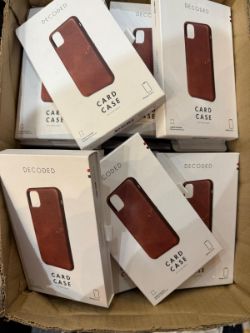 DECODED LEATHER CASE FOR IPHONE 11 SERIES NEW X30 PIECES