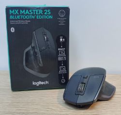 LOGITECH MX MASTER 2S BLUETOOTH WIRELESS MOUSE WITH BOX